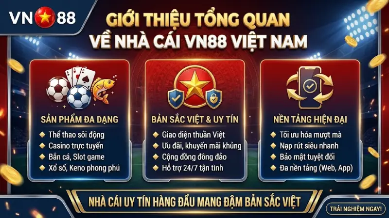Nhà cái VN88 uy tín số #1 Việt Nam
